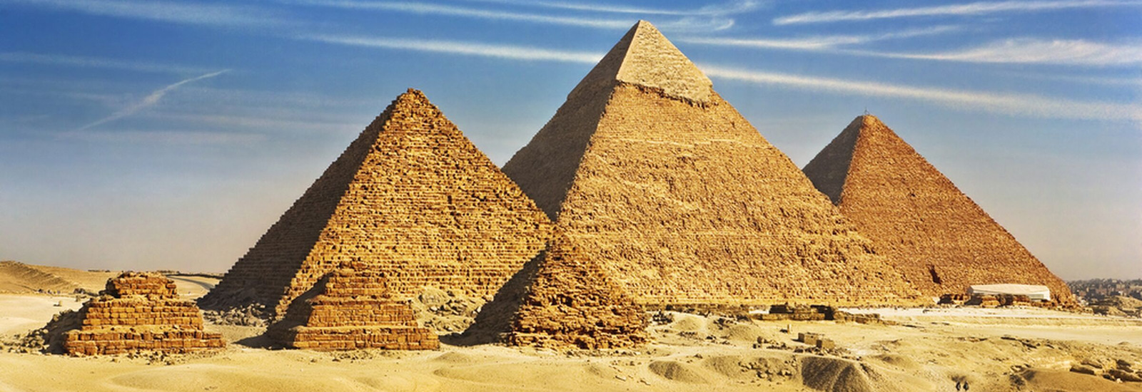 3 large pyramids 